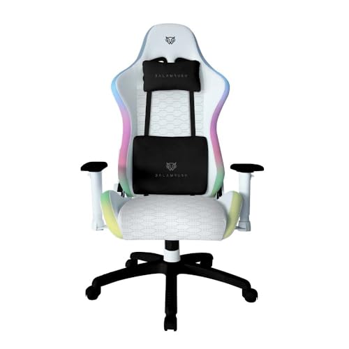 [ACC20122394] Silla gamer balam rush lightning frost iluminacion led rgb cojines ajustables