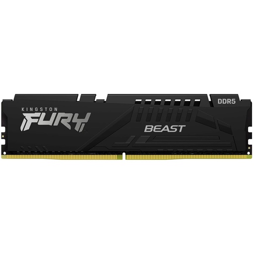 [SNR139222] Kingston Fury Beast Black Expo DDR5, Memoria Gamer, Capacidad: 32GB, Frecuencia: 5600MT/s, Latencia: CL36, Factor de Forma: DIMM, AMD Expo/Intel XMP, Color: Negro, SKU: KF556C36BBE-32