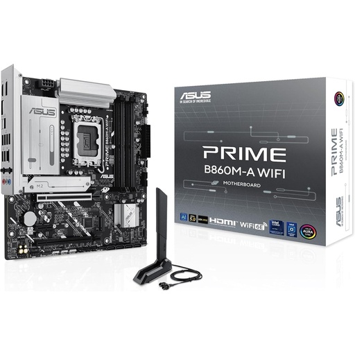 [MOB70845] Tarjeta Madre DDR5 Asus PRIME B860M-A WIFI LGA S-1851 HDMI Display Port  Wifi 6e