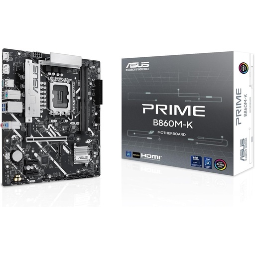 [MOB70846] Tarjeta Madre DDR5 Asus PRIME B860M-K LGA S-1851 HDMI Display Port Comp Core Ultra