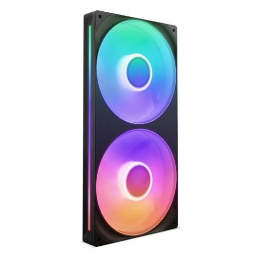 [COO100729] Unidad de ventilador monocasco nzxt f280 rgb core negro 280mm con 2 ventiladores rgb de 140mm