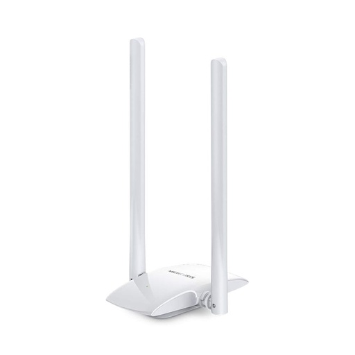 [SNR1554] Adaptador de Red USB Mercusys MW300UH Inalámbrico WLAN 300Mbit/s 2.4GHz 2 Antenas