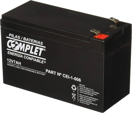 [POW55280] Complet Batería de Reemplazo CEI-1-010, 12V