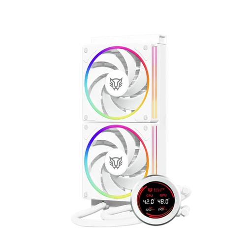 [COO100743] Enfriamiento Liquido Balam Rush Hydrox Expert HYX24 Display LCD 2.1" 2x 120mm
