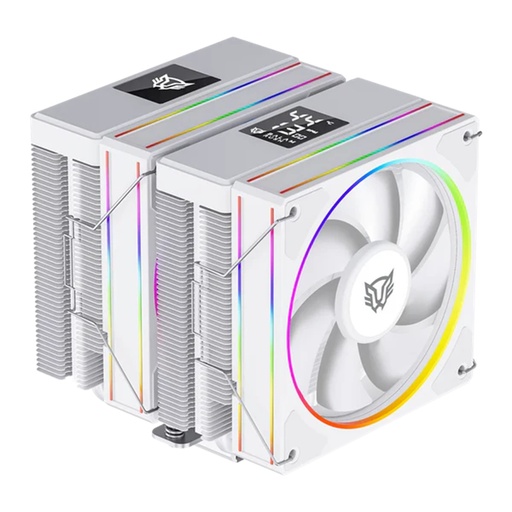 [COO100752] Enfriamiento de Aire Balam Rush Heliux Pro HEX75 Display Digital Doble Disipador ARGB TDP 270W