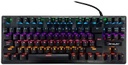 Teclado Mecánico Gamer Ocelot Gaming OGMK03 RGB Switch Blue Alámbrico Español