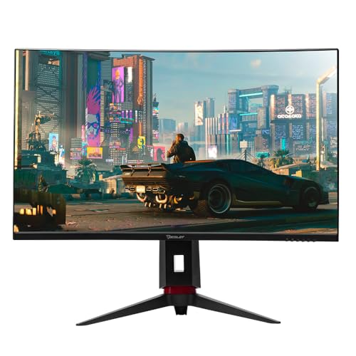[MNS39313] Monitor ocelot gaming negro de 32 pulgadas curvo resolucion full hd 2560 x 1440 pixeles 240hz hdmi+dp y freesync