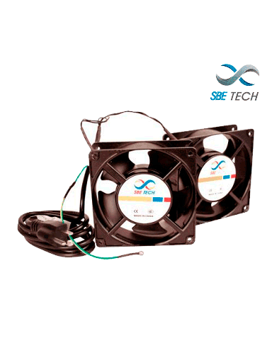 [ACC698219] Ventilador Para Gabinete SBE Tech J2VENTN127V 114mm 2 Piezas