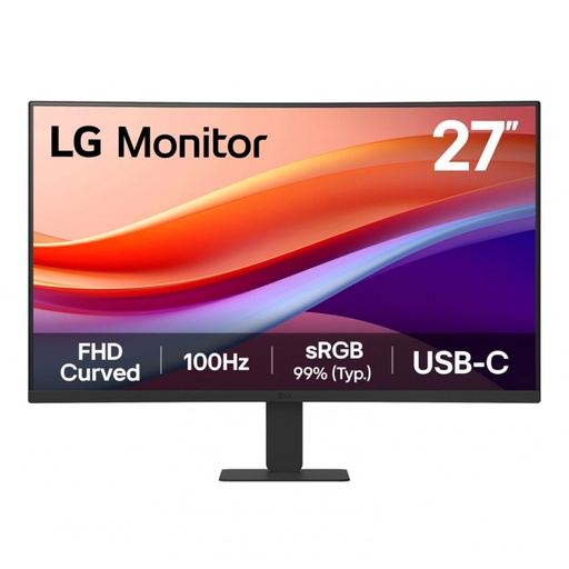 [MNS39344] Monitor Curvo LG 27U421A-B LED 27" 1920x1080 Full HD 100Hz HDMI