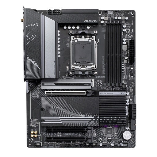 [MOB70863] Tarjeta Madre Gigabyte B650 A ELITE AX V2 S-AM5 4x DDR5 5200MHz HDMI DP WIFI6E BT 5.3 ATX 