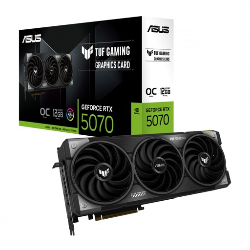 [VID70968] Tarjeta de video asus geforce rtx 5070, 12 gb, 192 bit, gddr7, pci express 5.0, 3x dp, 2x hdmi