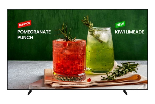 [ELE35678] Pantalla samsung bed-h 98 in led crystal 4k uhd resolución 3840x2160 smart tv  admon contenido 16/7 3y