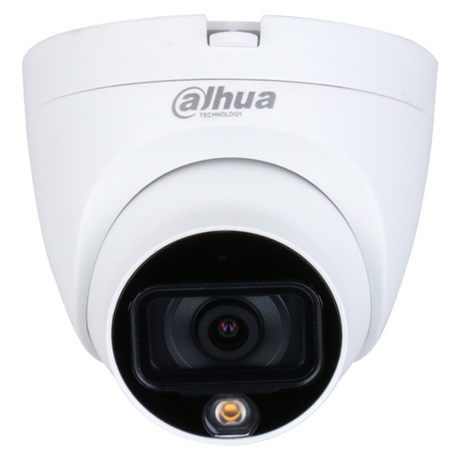 [SEC2416] Camara CCTV Domo Dahua 5MP Full Color Lente De 3.6mm LED Ir 20Mts Vision Nocturna IP67