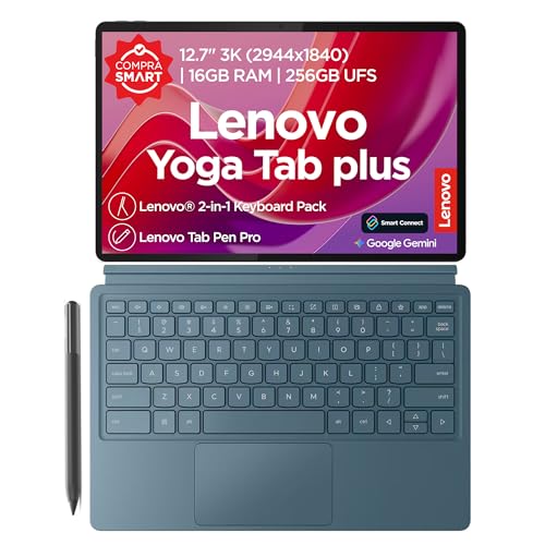 [COM79890] Tablet lenovo idea yoga tab plus 12.7 16gb ram 256gb snapdragon 8 gen3 paq de teclado 2en1 lenovo tab pencil pro