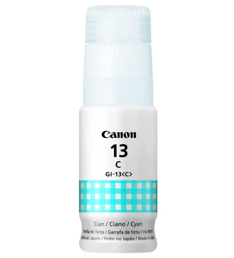 [PRI3266] Tanque de Tinta Canon GI-13 Cyan 70ml