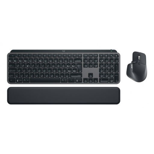 [KNM182905] Kit de Teclado y Mouse Logitech MX Keys Combo for Business Gen 2 RF Inalámbrico Bluetooth Español