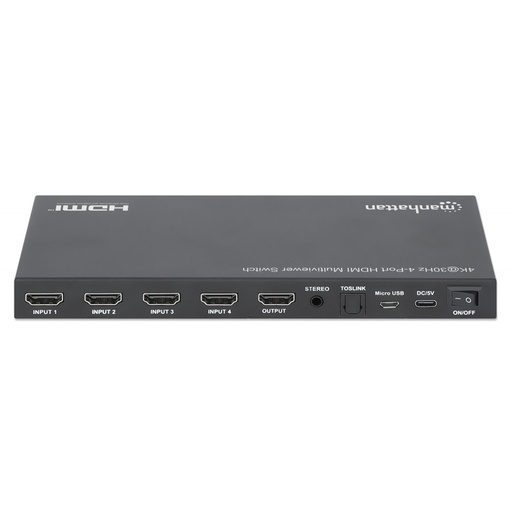 [NET303886] Divisor de Video HDMI Manhattan 208406 4x HDMI 3840x2160 4K 