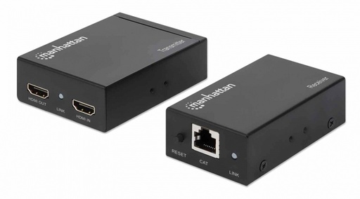 [VID69800] Kit Extensor HDMI Manhattan 207584 1920x1200 Pixeles 1xRJ-45 2 Piezas