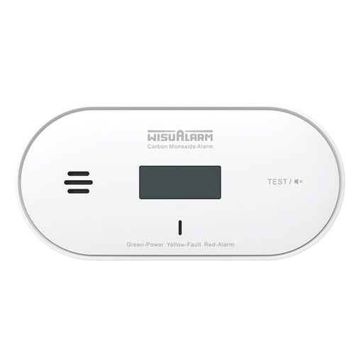 [POW55313] Detector de Monóxido de Carbono (CO) Dahua DHI-HY-GC30A Autónomo Mide Temperatura y Humedad