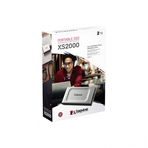 [SSD93] Unidad SSD Externo Kingston XS2000 2TB USB C
