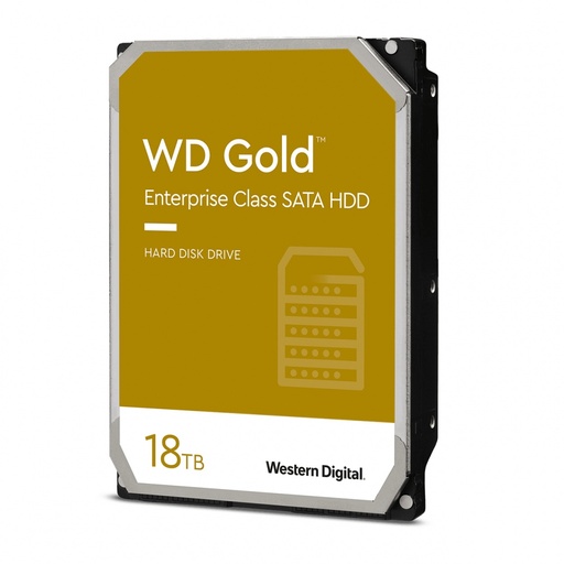 [SNR84530] Disco Duro Interno Western Digital WD Gold 3.5" 18TB SATA 6 Gbit/s 7200RPM 512MB Caché