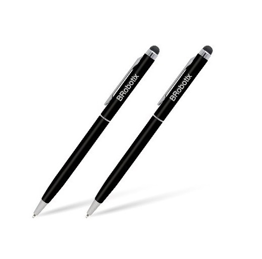 [ACC60403-ALX] Pluma BRobotix Lápiz Digital Stylus Duo Pack para Tablet Negro