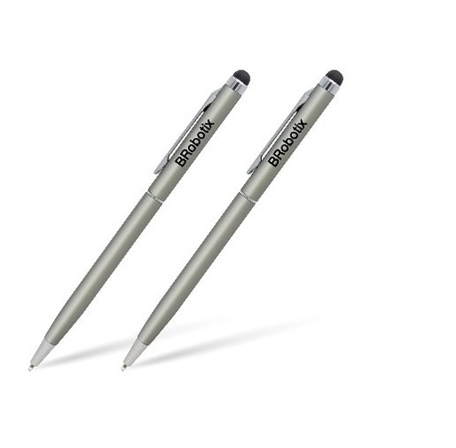 [ACC60410-ALX] Pluma BRobotix Lápiz Digital Stylus Duo Pack para Tablet Plata