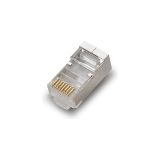 [NET303986] Saxxon s901b - conector plug rj45 para cable utp/ftp /cat 5e / blindado / paquete 100 piezas