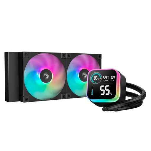 [COO100784] Enfriamiento Líquido Para CPU DeepCool LQ240 ARGB 2x120mm Hasta 2400RPM