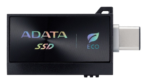 [SNR139389] SSD Externo Adata SC730, 512GB, USB-C, Negro