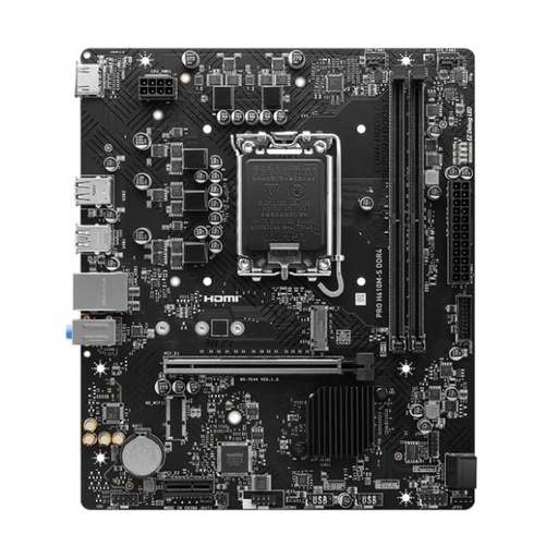 [MOB70870] Tarjeta Madre MSI Pro H610M-S DDR4 S-1700 2x DDR4 3200MHz 1x M.2 1x HDMI Micro ATX 