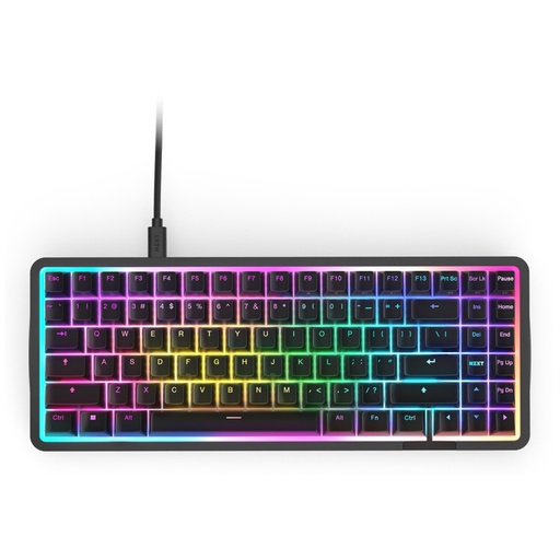 [KNM182928] Teclado Mecanico Gamer NZXT Function Elite Mini TKL RGB 75%  Óptico Alámbrico USB Inglés