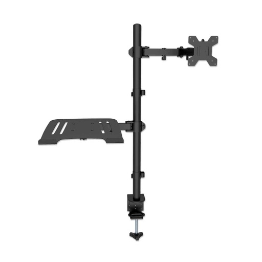 [MNS35514] Soporte Para Escritorio Combinado Manhattan Con Brazo Para Monitor Y Soporte Para Laptop
