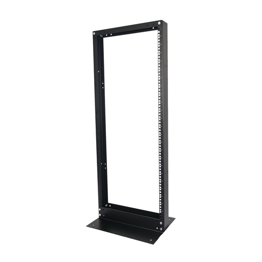 [SEC2512] Rack de 2 postes, estándar 19", 45 unidades, fabricado en acero, base "l" para anclar a piso.