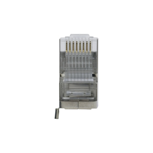 [WIR809] Conector rj45 para cable ftp/stp categoría 5e - blindado con pin a tierra
