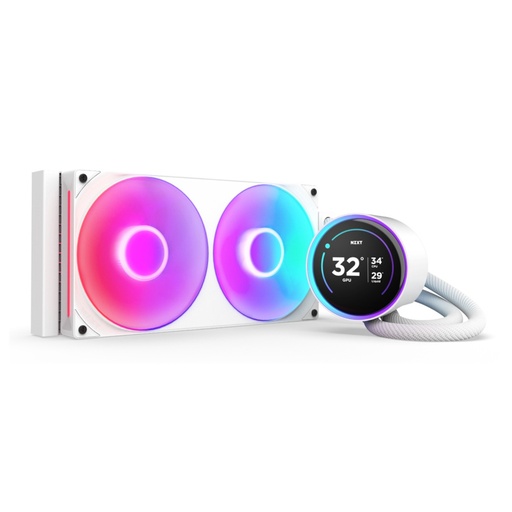 [COO100797] Enfriamiento Líquido Para CPU NZXT Kraken Elite 280 RGB 2x 140mm Hasta 2000RPM