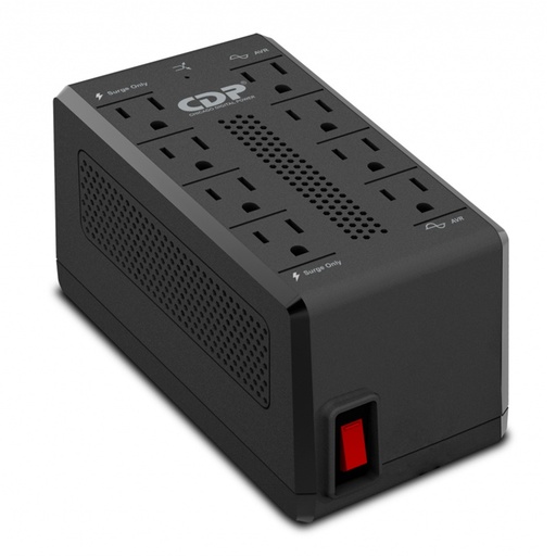 [POW55364] Regulador CDP RAVR1408, 700W, 1.400VA, Entrada 80 - 150V, Salida 120V, 8 Salidas