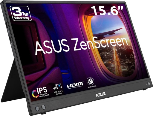 [SNR3471-OB] Monitor Portátil LED Asus 15.6 Full HD USB A USB C