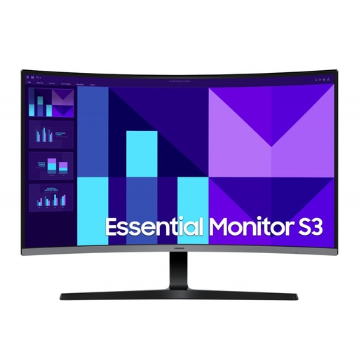 [MNS39439] Monitor Curvo Samsung Essential S3 S39GD 27" Full HD Panel VA 1500R HDMI/D-Sub 
