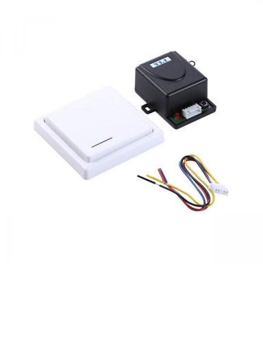 [SEC2578] Yli wbk400rc - boton de apertura de puerta inalambrico / para apertura de puerta / salida no y  nc