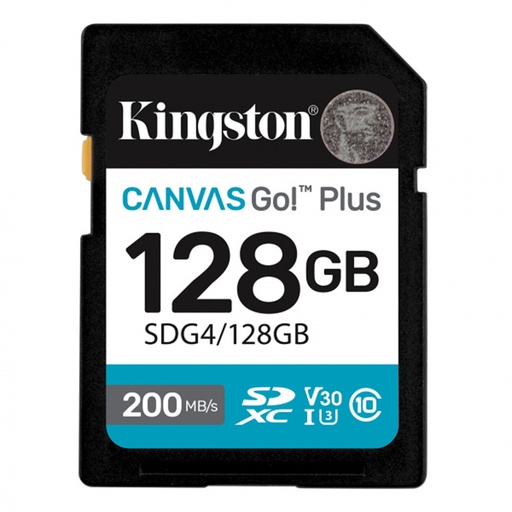 [SNR139440] Memoria Flash Kingston Canvas Go! 128GB SDXC UHS-I Clase 10