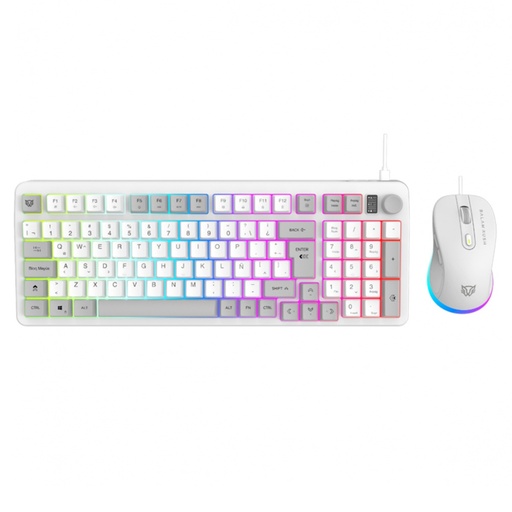 [KNM182935] Kit Gamer de Teclado y Mouse Balam Rush Squad Conquest KG515 Alámbrico USB Español
