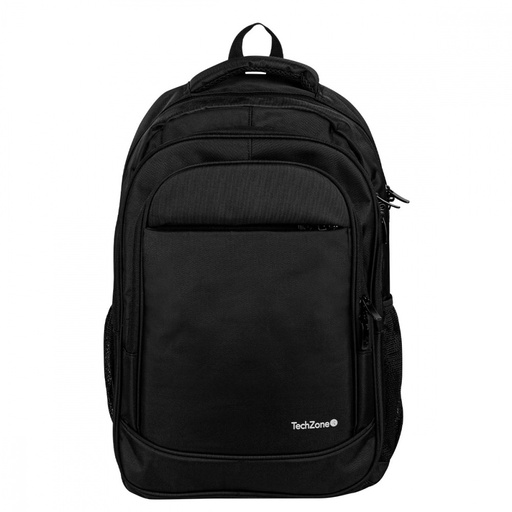 [OFF70811] TechZone Mochila MAX III de Poliéster para Laptop 16", Negro