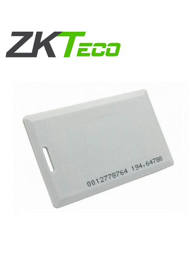 [SEC2580] Zkteco idcardkr2k - paquete con 10 tarjetas compatibles con lectores rfid con frecuencia de 125 khz / tarjeta perforada de 1.88 