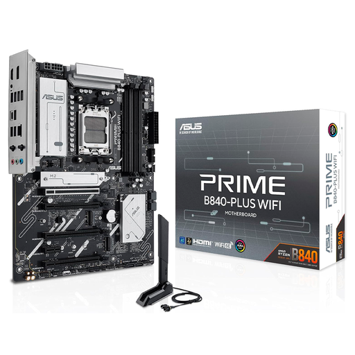 [MOB70878] Tarjeta Madre Asus Prime B840-PLUS / ATX / Socket AM5 / AMD B840 / 256GB DDR5 / HDMI / PCIe 4.0 / PRIME B840-PLUS WIFI