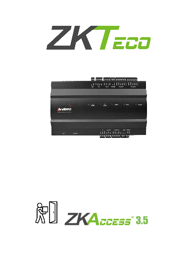 [SEC2608] Panel De Control ZKSoftware inBio-160 Para 1 Puerta 30.000 Usuarios