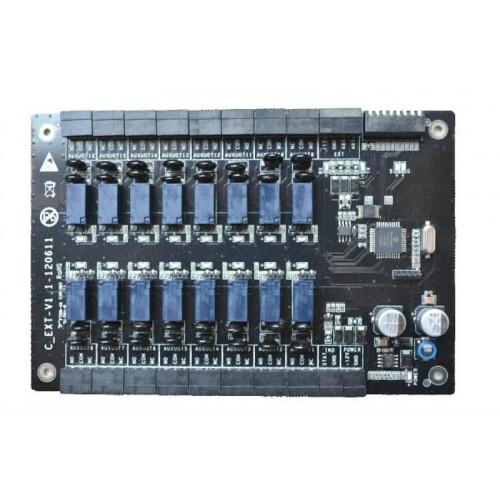 [SEC2611] Expansor de 16 relevadores para sistema de elevadores compatible con apx4000