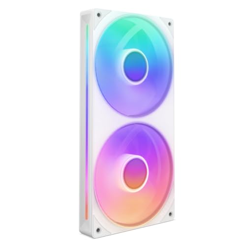 [COO100802] Ventilador p/gabinete nzxt rf-u24hf-w1 f240 rgb core 240mm rgb fan blanco