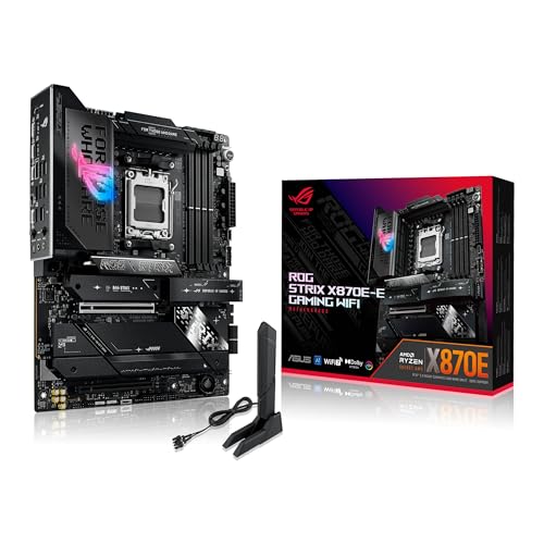 [MOB70892] Tarjeta madre asus rog strix x870e-e gaming wifi socket am5 4*ddr5 hdmi dp pci-e 5.0 atx