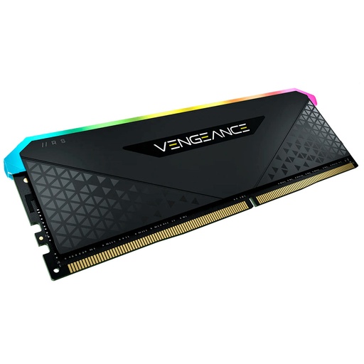 [SNR84576] Memoria RAM Corsair Vengeance RGB RS Black 8GB DDR4 3200MHz CL16 XMP negro